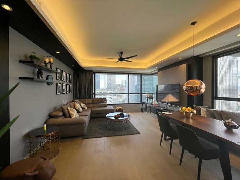 Servis Apartment untuk Disewa di The Ruma - Mei Yee Tan - Living Room - PropertyGuru.com.my