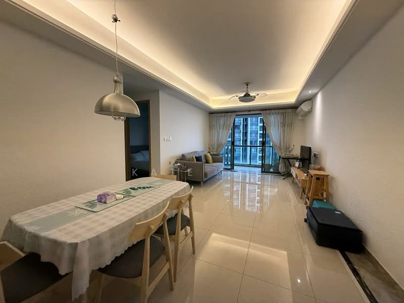Service Residence for Sale at R&F Princess Cove Phase 1 - Kate Tee - Living Room - PropertyGuru.com.my