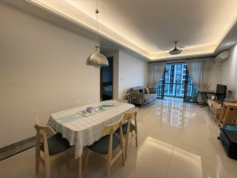 Service Residence for Sale at R&F Princess Cove Phase 1 - Kate Tee - Living Room - PropertyGuru.com.my