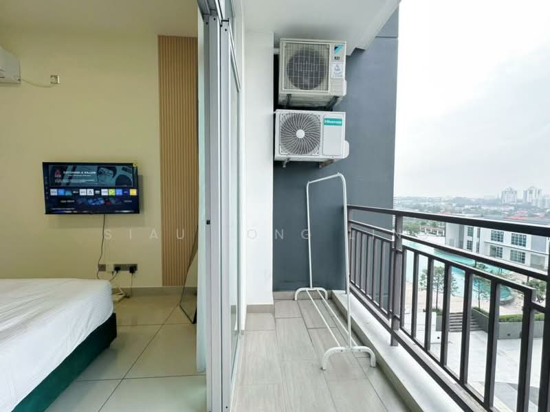 Servis Apartment untuk Dijual di SKS Habitat - Siau Tong Ling - Balcony - PropertyGuru.com.my