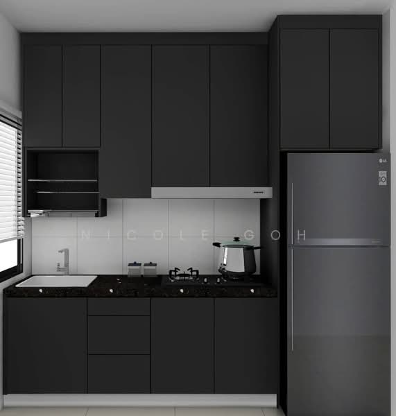 Service Residence for Sale at Kenwingston Platz - Nicole Goh - Kitchen - PropertyGuru.com.my