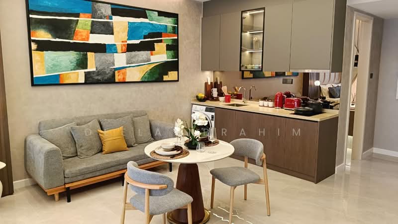 Service Residence for Sale at Centrix The Station KLCC - Deela Ibrahim - Living Room - PropertyGuru.com.my