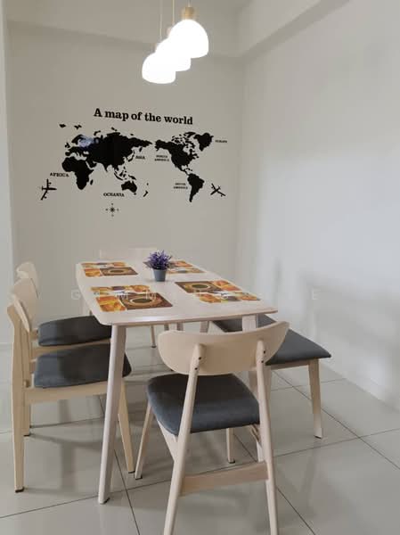 Service Residence for Rent at Emerald 9 - Gimming Lee - Dining Room - PropertyGuru.com.my