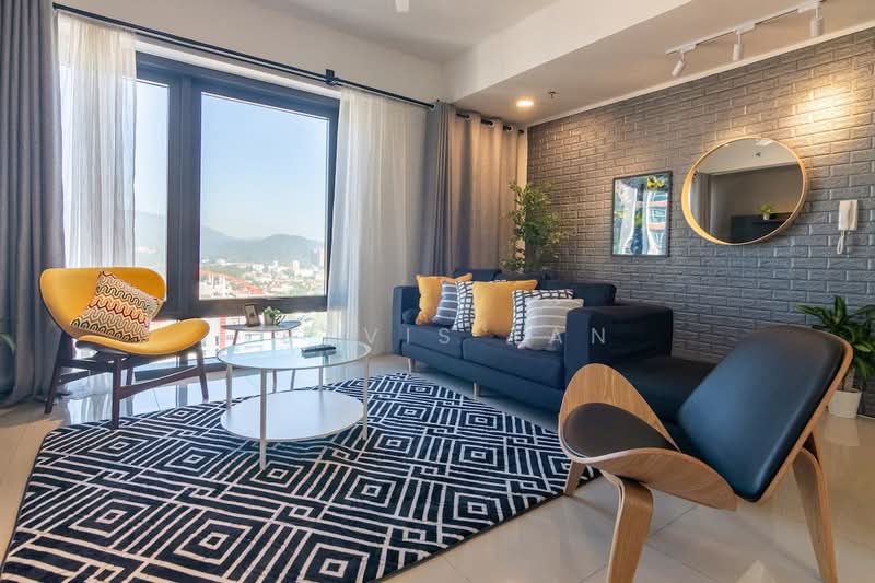 Service Residence for Sale at Arte Star - Travis Tan - Living Room - PropertyGuru.com.my