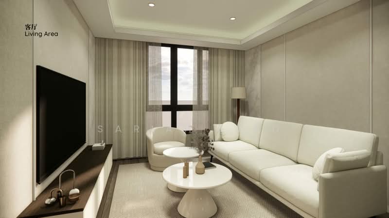 Service Residence for Rent at The Ruma - Sariah Saad - Living Room - PropertyGuru.com.my