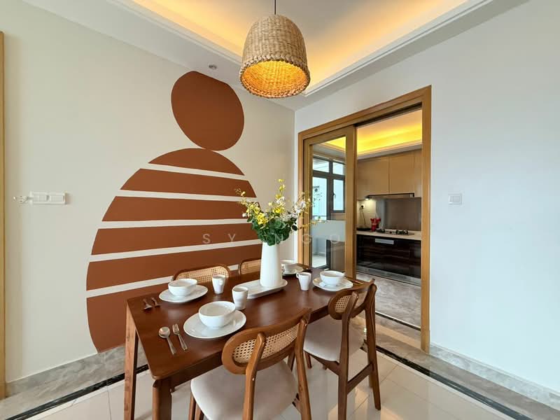 Service Residence for Rent at R&F Princess Cove Phase 1 - SY Ngo - Dining Room - PropertyGuru.com.my