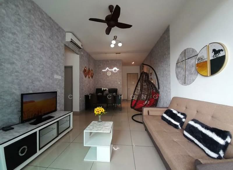Servis Apartment untuk Dijual di Seasons Amara Larkin - C.T Chong - Living Room - PropertyGuru.com.my
