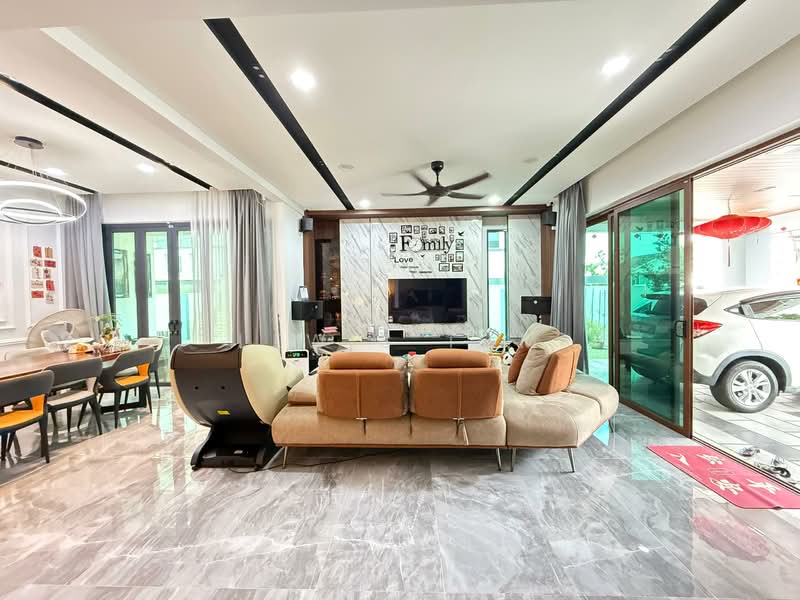 Semi-Detached House for Sale in Setia Impian (Setia Alam) - Lewis Tam - Living Room - PropertyGuru.com.my