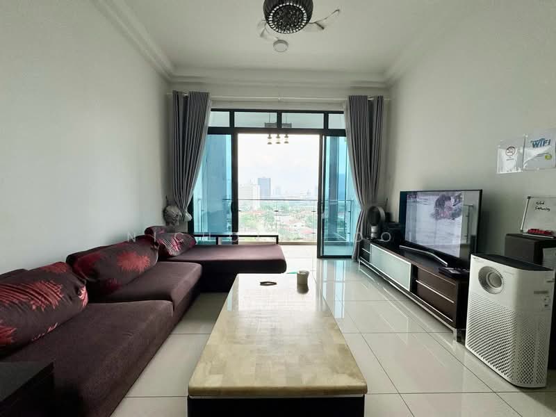 Servis Apartment untuk Disewa di PJ Midtown - Nicholas Ooi - Living Room - PropertyGuru.com.my