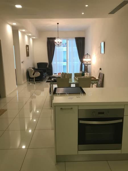 Servis Apartment untuk Disewa di M Suites - Anson Ng - Living Room - PropertyGuru.com.my