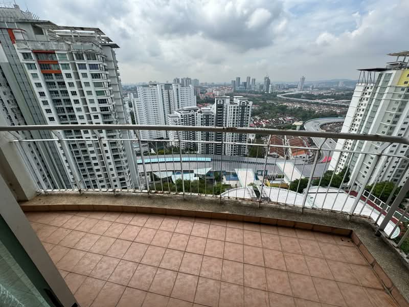 Service Residence for Rent at Metropolitan Square - Jason Low - Balcony - PropertyGuru.com.my
