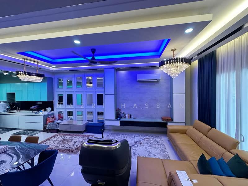 Rumah Teres 2 Tingkat untuk Dijual di Puncak Alam (Selangor) - Nazri Hassan - Living Room - PropertyGuru.com.my