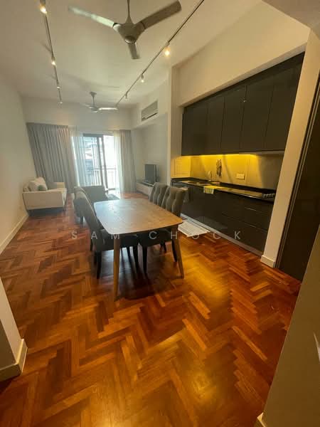 Service Residence for Sale at The Mews - Sam Chock - Living Room - PropertyGuru.com.my