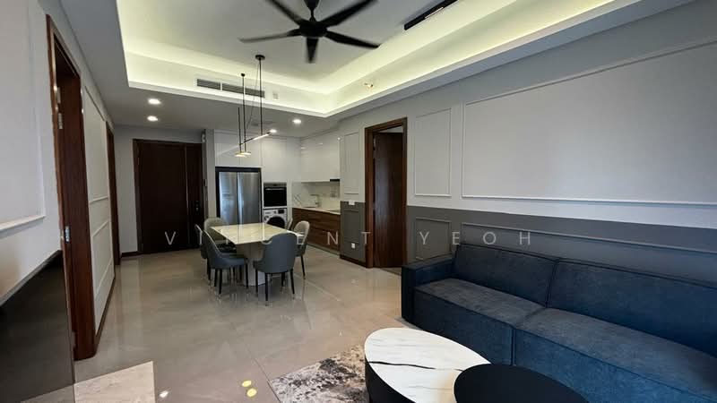 Servis Apartment untuk Disewa di Core Residence @ TRX - Vincent Yeoh - Living Room - PropertyGuru.com.my