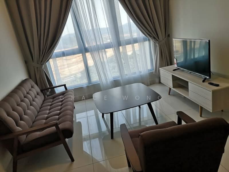 Servis Apartment untuk Disewa di The Link 2 Residences - Grace Wong - Living Room - PropertyGuru.com.my