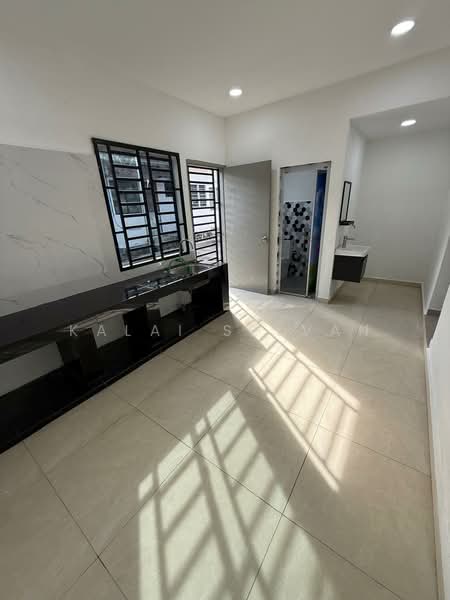 1-storey Terraced House for Sale in Taman Aman (Senai) - Kalai Selvan - Kitchen - PropertyGuru.com.my