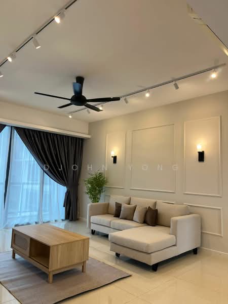 Condominium for Sale at Agile Mont Kiara - Djohn Yong - Living Room - PropertyGuru.com.my