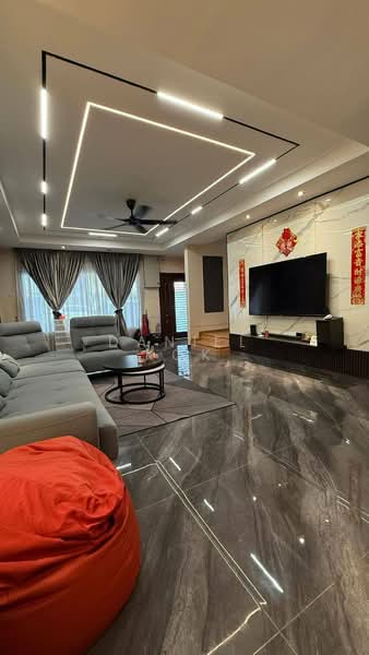 Rumah Teres 3 Tingkat untuk Dijual di Bandar Botanic (Klang) - Daniel Kok - Living Room - PropertyGuru.com.my