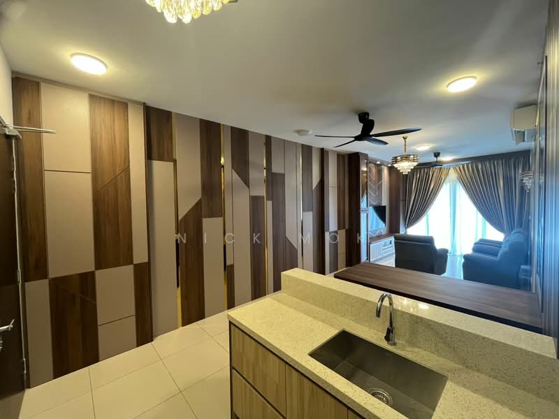 Service Residence for Rent at Sunway Belfield - Nick Mok - Living Room - PropertyGuru.com.my