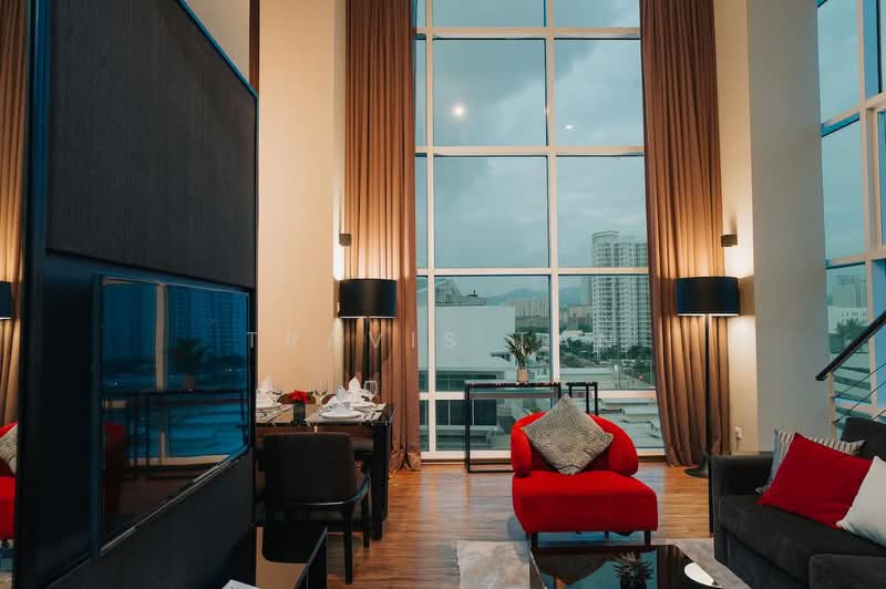 Service Residence for Sale at Arte Star - Travis Tan - Living Room - PropertyGuru.com.my