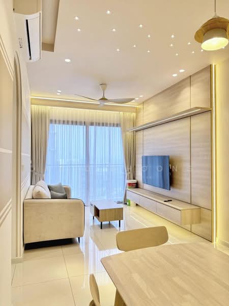 Servis Apartment untuk Disewa di Sunway Velocity TWO - David Choong - Living Room - PropertyGuru.com.my
