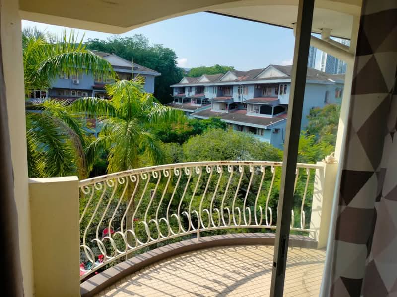 Apartment for Rent at Intan Apartment - Afi Haqq - Balcony - PropertyGuru.com.my