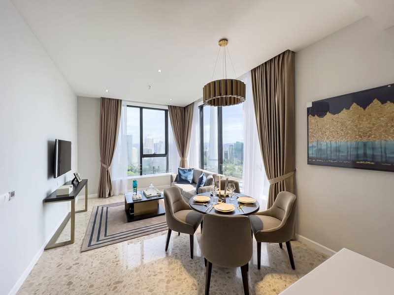 Service Residence for Rent at Pavilion Ceylon Hill - Keith Tan - Living Room - PropertyGuru.com.my