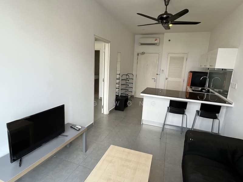 Servis Apartment untuk Disewa di Kanvas SOHO - GG Wong - Living Room - PropertyGuru.com.my
