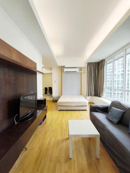 Kediaman Servis untuk Dijual di Parkview Service Apartment - Yong Shin Emmanuel Lai - Living Room - PropertyGuru.com.my