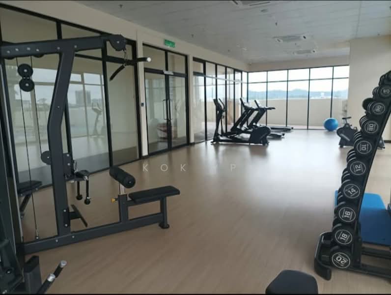 Servis Apartment untuk Dijual di EDUSENTRAL - Kok YP - Gym - PropertyGuru.com.my