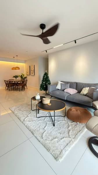 Condominium for Sale at The Straits View Condominium - Ken Chai - Living Room - PropertyGuru.com.my