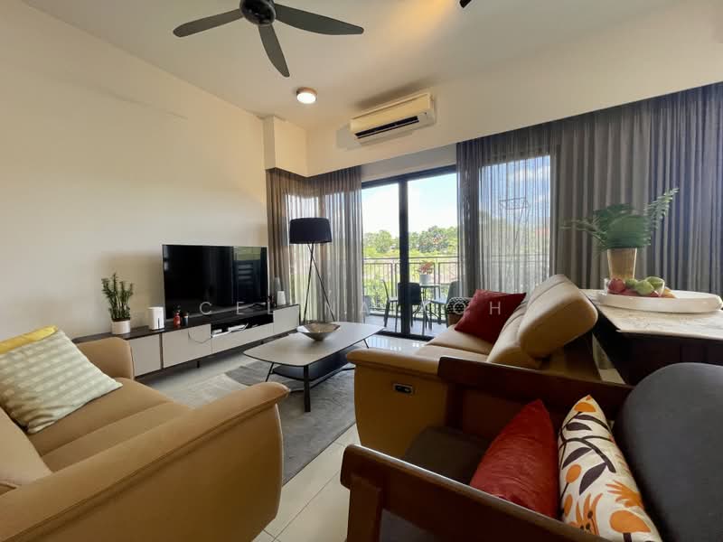 Condominium for Sale at Sierramas Heights - Celina Koh - Living Room - PropertyGuru.com.my