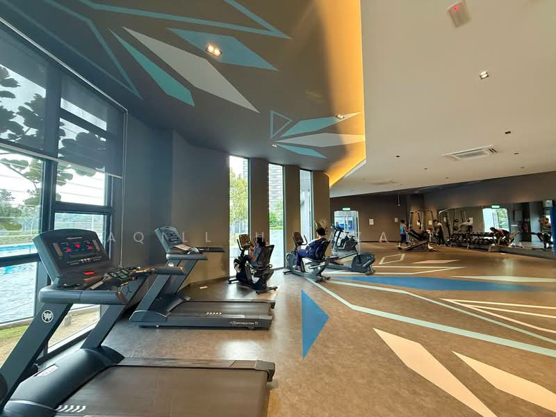 Service Residence for Sale at Sensory Residence @ Southville City - Aqillah Razali - Gym - PropertyGuru.com.my