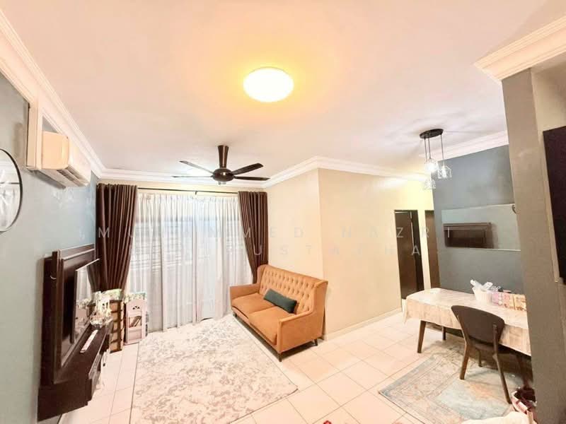 Kondominium untuk Dijual di Residensi Damai - Muhammed Nazri bin Mustapha - Living Room - PropertyGuru.com.my