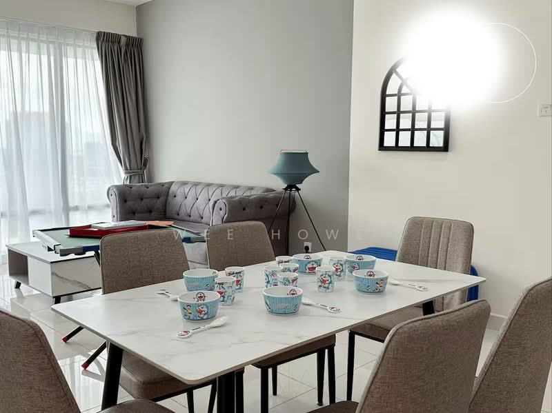 Service Residence for Sale at Southkey Mosaic - Wee Howe - Living Room - PropertyGuru.com.my