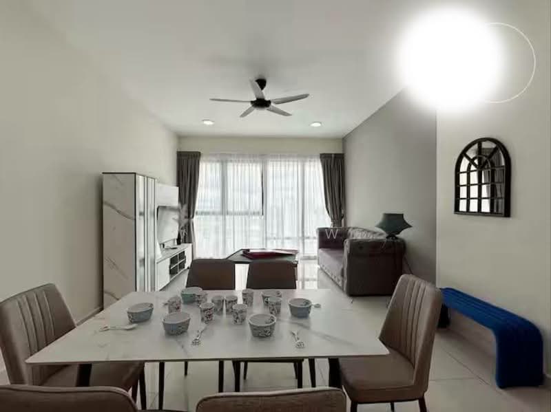 Service Residence for Sale at Southkey Mosaic - Wee Howe - Living Room - PropertyGuru.com.my