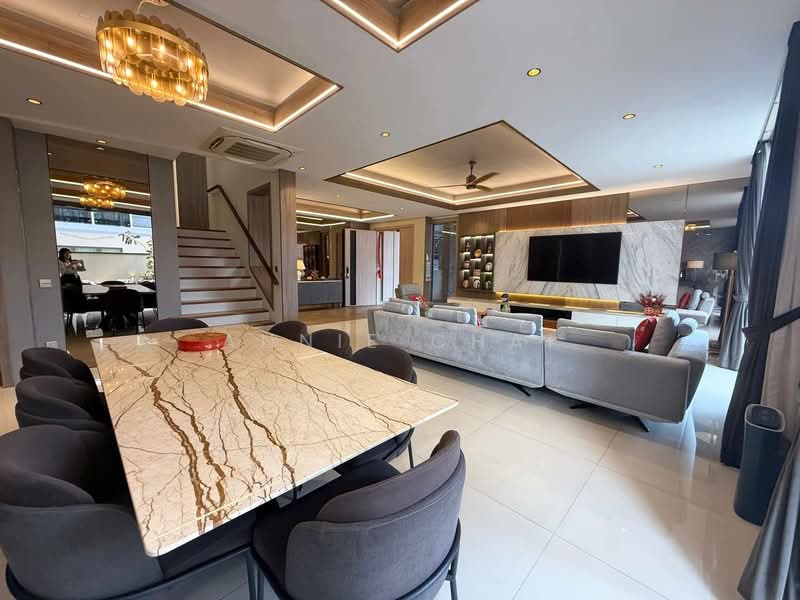 Rumah Berkembar untuk Dijual di Taman Sutera Utama (Skudai) - Annie Chai - Living Room - PropertyGuru.com.my
