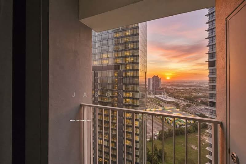 Service Residence for Rent at SUNSURIA FORUM SERVICED APARTMENT - Jason Tan - Balcony - PropertyGuru.com.my