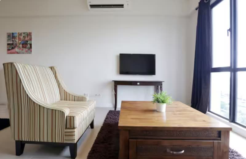 Service Residence for Sale at Nova Saujana - Mica Chu - Living Room - PropertyGuru.com.my