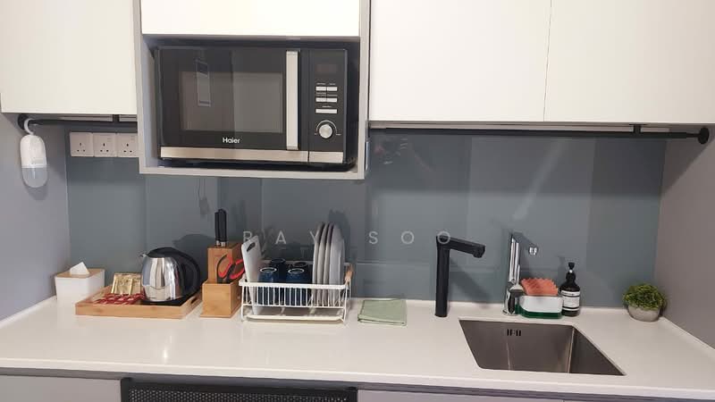 Servis Apartment untuk Disewa di Mossaz @ Empire City - Ray Soo - Kitchen - PropertyGuru.com.my