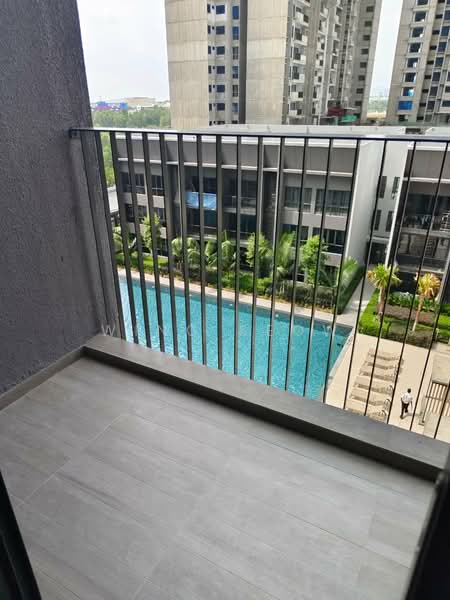 Service Residence for Rent at Alira @ Metropark Subang - Wing Seow - Balcony - PropertyGuru.com.my