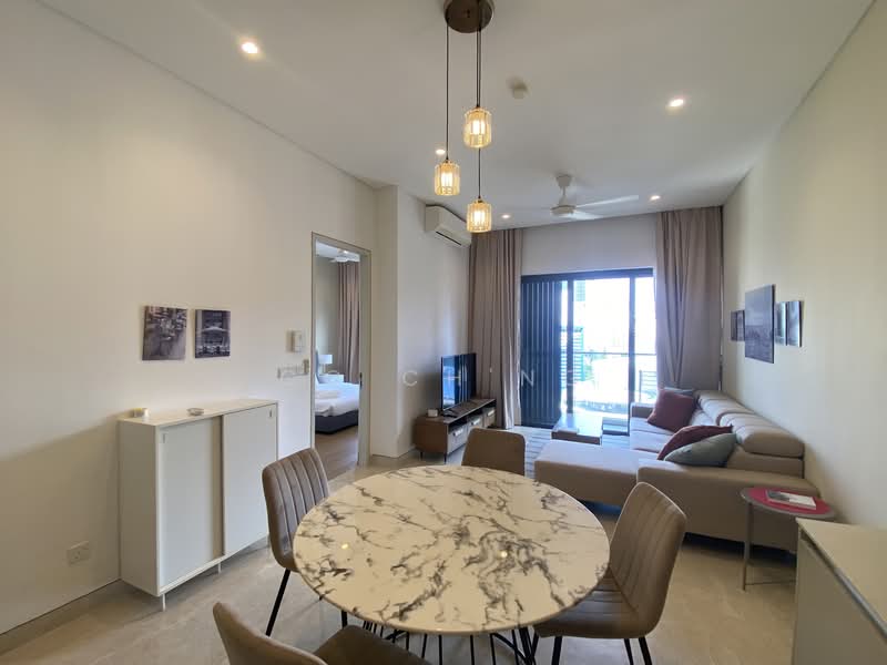 Servis Apartment untuk Disewa di Lucentia Residences - CC CH'NG - Living Room - PropertyGuru.com.my