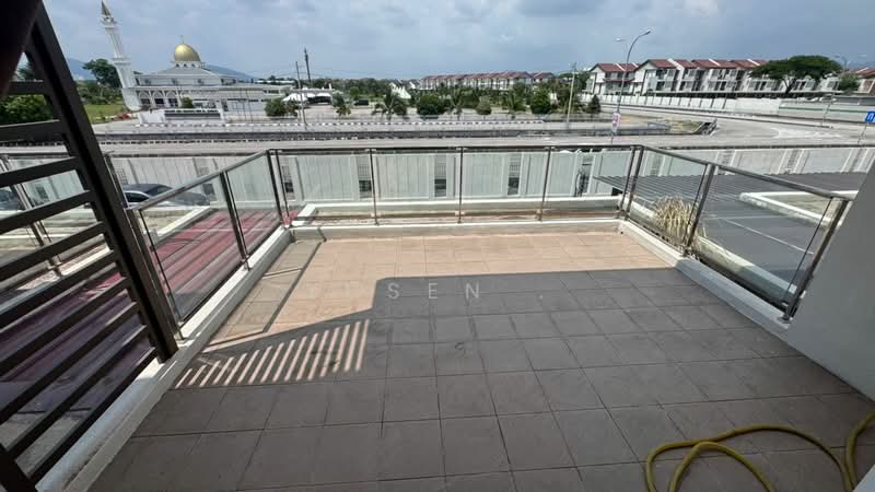 2-storey Terraced House for Rent in Bandar Tasek Mutiara (Simpang Ampat) - Yusen . - Balcony - PropertyGuru.com.my