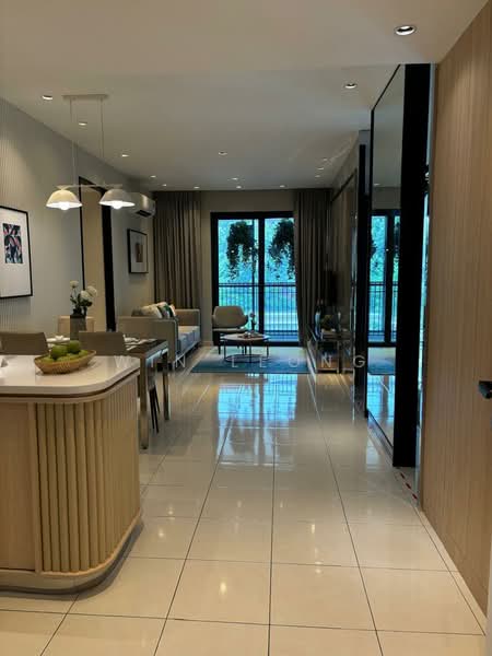 Servis Apartment untuk Dijual di Aster Hill - Win Leong - Living Room - PropertyGuru.com.my