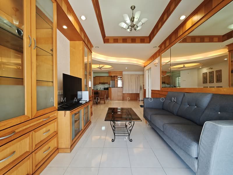 Kondominium untuk Disewa di Gold Coast Resort Condominium - Amanda Phoon - Living Room - PropertyGuru.com.my