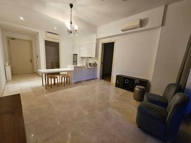 Servis Apartment untuk Disewa di Vogue Suites One - Desmond Low - Living Room - PropertyGuru.com.my