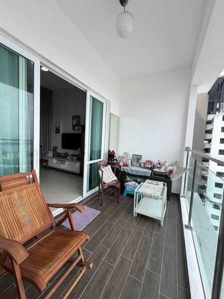 Service Residence for Sale at TriTower Residence @ Johor Bahru Sentral - Will Loh - Balcony - PropertyGuru.com.my