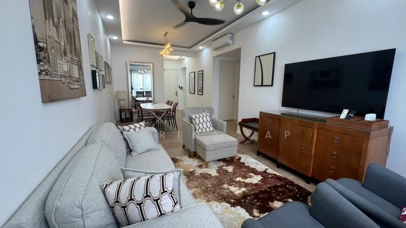 Service Residence for Rent at Duta Park Residences - Sabrina Yap - Living Room - PropertyGuru.com.my
