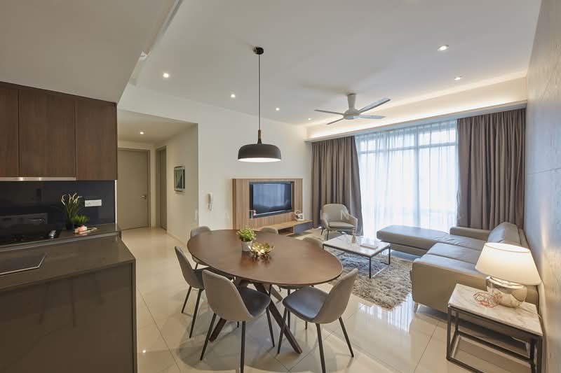 Condominium for Sale at Grand Medini - Nat Sin - Living Room - PropertyGuru.com.my