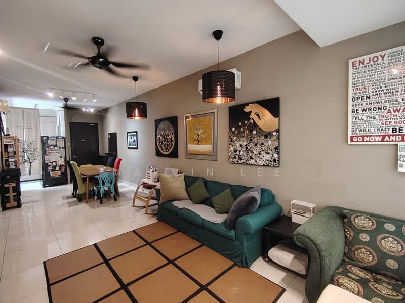 Kondominium untuk Dijual di Zenith Residences - Marvin Lee - Living Room - PropertyGuru.com.my